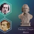 000.jpg Frédéric Chopin Bust Sculpture