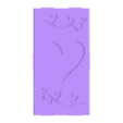 LoveLantern_PANEL_heart-with-vine_diffused.stl Love Lantern - additional content