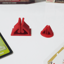 models001.png 3D file Base Stand Meeple And Plastic Card・3D printing design to download