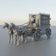Prisoner-Carriage-4.jpg Medieval Prisoner Carriage 28 MM Tabletop Terrain