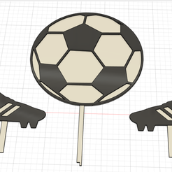 Captura-de-pantalla_20221202_231828.png Free STL file Topper Pelota with booties・3D printing template to download