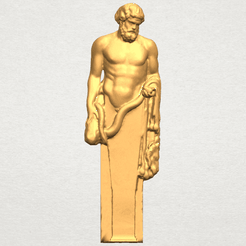 TDA0466 Sculpture of a man 02 A01.png Fichier 3D gratuit Sculpture d'un homme 03・Plan imprimable en 3D à télécharger