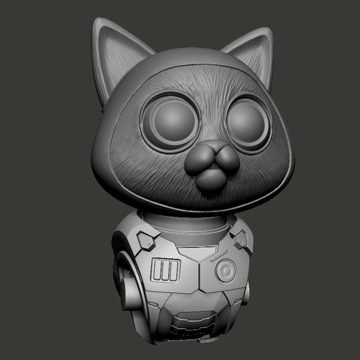 Ranger-Sox.jpg STL-Datei Buzz Lightyear Roboter-Katze Sox Disney・Modell zum Herunterladen und 3D-Drucken, BlackGorillaArmory