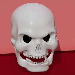 SKull-render.png Wearable Skull Head