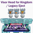 Visor Head for Kingdom / Legacy Elect Visor Head for Transformers Kingdom / Legacy Eject