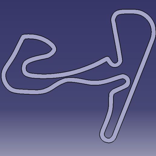 F1 TRACK: ZANDVOORT 3D model