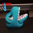 Flexi-rex.jpg Rex movable hand puppet marionette Dino T-Rex - Flexi LAB