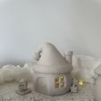 IMG_1888.jpeg Village de Noël des Elfes - Fichiers STL + Bambu imprimables en 3D | Collection de villages de Noël - Partie 1 | Mini cabanes d'elfes, boîte aux lettres et scène de cadeaux