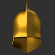 Dr_Fate_helmet_008.jpg Dr Fate Helmet Full Head Cosplay STL File 3D Print Model