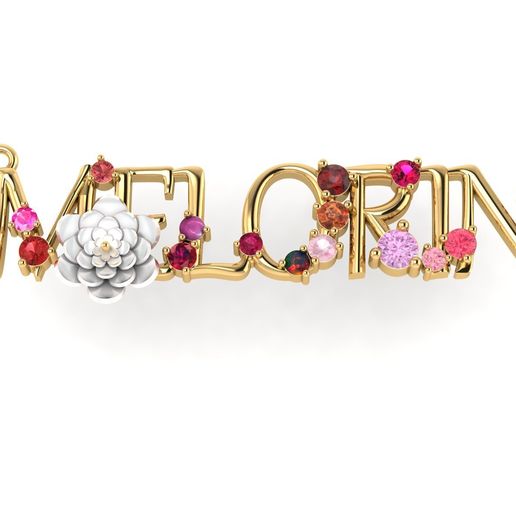 MELORIN name necklace 3D model