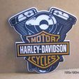 harley-davidson-motocicleta-cartel-letrero-rotulo-logotipo-fatboy.jpg Harley, Davidson, Shield, Motorcycle, Sign, Signboard, Sign, Logo, Spoprter, Low Rider, Fat Boy, Breakout, Motorcycle, Motorcycle, Biker