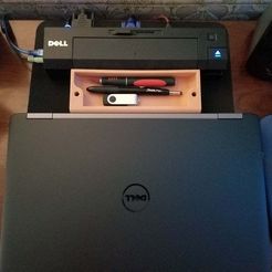 20171008_112600.jpg Free STL file Dell Laptop Dock Spacer・3D print design to download