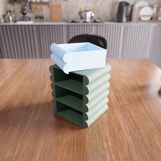 Escritorio Organizador De Cajones Casero Organizador 3D Cajones