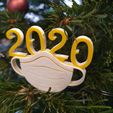 20201218_114655.jpg Christmas ornament 2020 with faceMask