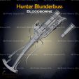 5.jpg Hunter Blunderbuss Cosplay Bloodborne - STL File 3D print model