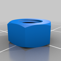 M5_Nut.png Fichier STL gratuit M5 Nut・Modèle imprimable en 3D à télécharger