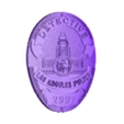 new lapd.stl Bosch's LAPD Badge