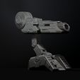 3.jpg Predator Shoulder Cannon plasma Two Size File STL – OBJ for 3D Printing