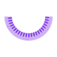 PT-2-STR-Half201ws.stl Propfan, Aerodynamic (turbine) type, Pitch changeable