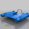 V2_Front.png Fichier STL gratuit Buck Rogers Starfighter Thunderfighter・Plan pour imprimante 3D à télécharger