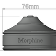 Modellino-3D-Sistema-Molecolare-Morphine-2.png Morphine Molecular System 3D