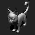 12.jpeg Gato dos desenhos animados para impressão 3D Modelo de impressão 3D