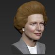 30.jpg Margaret Thatcher bust ready for full color 3D printing