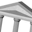 Fluted-Double-sided-ornament-book-ends-Greek-key-pillar-Greek-Parthenon-relief-09.jpg Vintage pattern fluted pillars ornament Parthenon relief decor 3D print model