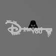 Capture.png Key star wars - clef star wars - key star wars - Darth vader - May the 4th fourth be with you - Disney - key