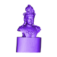 47guanyin.obj guanyin bodhisattva kwan-yin sculpture for cnc or 3d printer 47