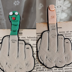 IMG_20230817_163102.png Middle finger bookmarks - Pack of 2