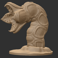 Purple-Worm-Side-pic2.png Fichier STL Ver violet Mini・Plan pour imprimante 3D à télécharger