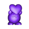 kirby coracao.stl Kirby Heart