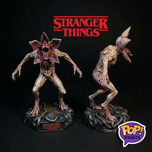 👹 Demogorgon Stranger Things・Arquivo STL para Impressão 3D・Cults