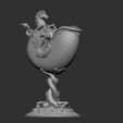 g-6.jpg classical Renaissance style Nautilus cup or decorative chalice
