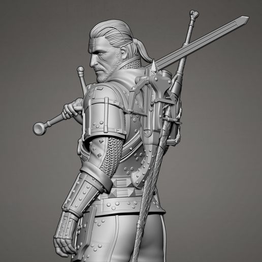 The Witcher Stl Print File