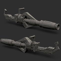 download.png Fichier 3D Blaster kit imprimable en 3D inspiré du canon blaster de l'escouade Havoc・Idée pour impression 3D à télécharger