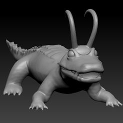 ZBrush-Documentsdfg.jpg Аллигатор Локи