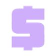 DOLLAR.stl Letters and Numbers GTA (Grand Theft Auto) | Logo