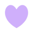 Wholesome-10152025-21_silhouette_stamp_3mm.stl You Win Wholesome Positive Kind Heart Shaped Message Cookie Cutter and Stamp
