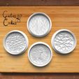 Bild_0789_set.jpg Pattern Round Cookie Cutter set 0789