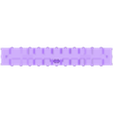 1C Base 60' Oval Centerbeam Flatcar.stl N scale Model Train Centerbeam Flat Car 40' / 50'  / 60' / 73' w/Wood and Covered Pallet Magnetic Loads for Micro-Trains Couplers