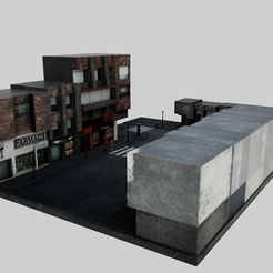 Foto-1.jpg STL file Street model・Model to download and 3D print