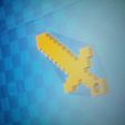 20200425_121419.jpg Minecraft sword keychain // Minecraft sword keychain