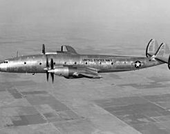 300px-Lockheed_R7V-2_turboprop_Connie_in_flight_c1953.jpeg Lockheed L-1249 Super Constellation