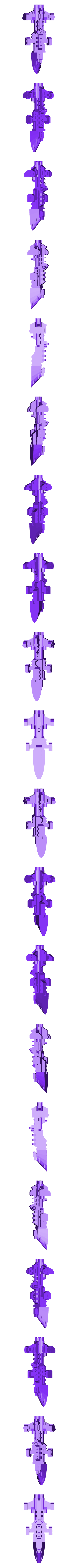 Assembled__Cobra_B_Prow_Wing_Shields.stl Imperial Destroyers