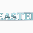 Captura-de-pantalla-2023-07-09-141157.png 🎁HAPPY EASTER 🥳- Gift/ Present 🎉Happy Easter - Gift, give away [decoration, gift decoration] Textflip, (Flip text) STL, SVG, OBJ, ZIP - 3D model