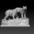 SDF.jpg NCAA - UCLA Bruins football mascot statue - 3d Print