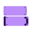 1550a_both.stl Бесплатный STL файл Customizable Hammond Style Box・Дизайн 3D-принтера для скачивания