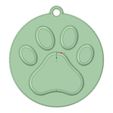 Paw-Keychain.jpg Dog paw keychain